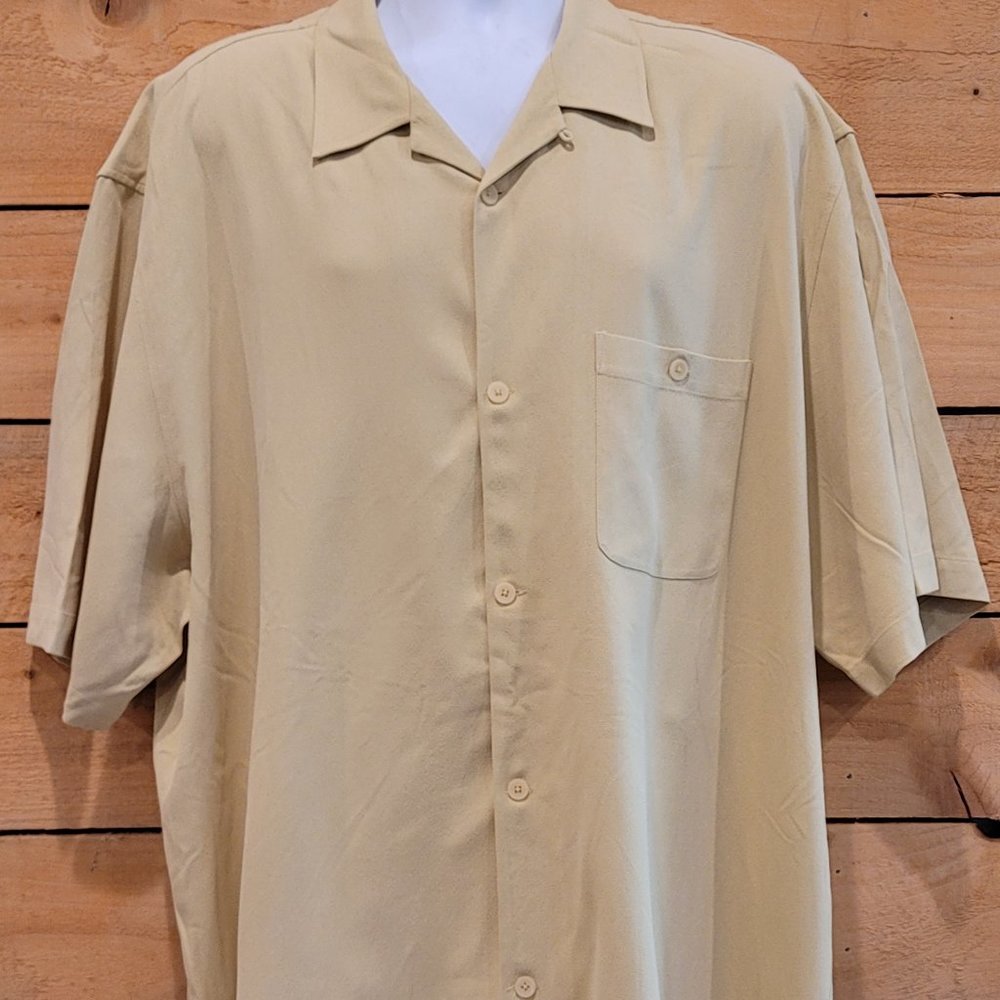 Yellow Big and Tall Guy's shirt 2XLT